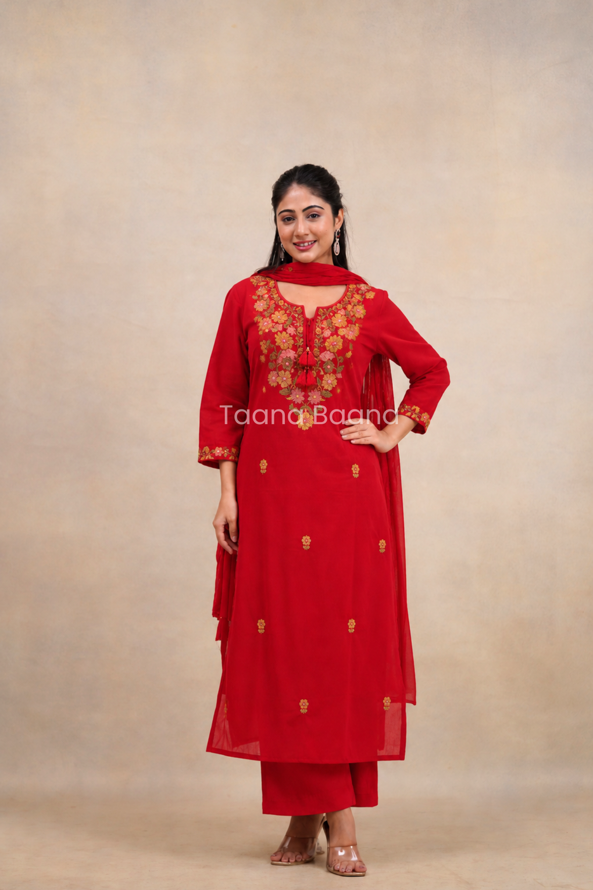 Dupatta Pant Set