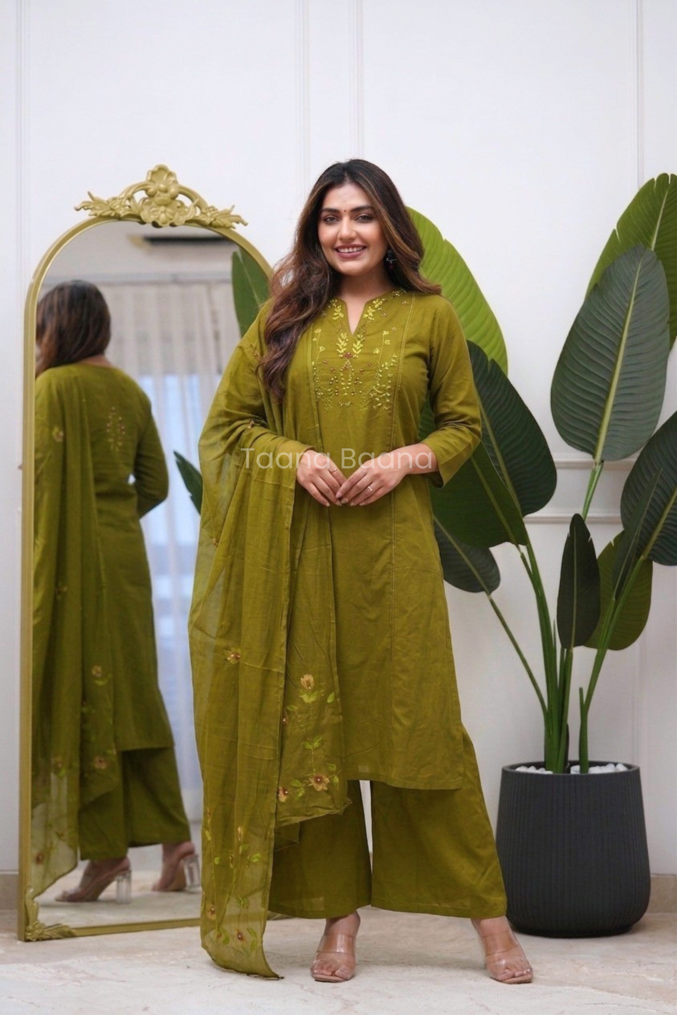 Dupatta Pant Set