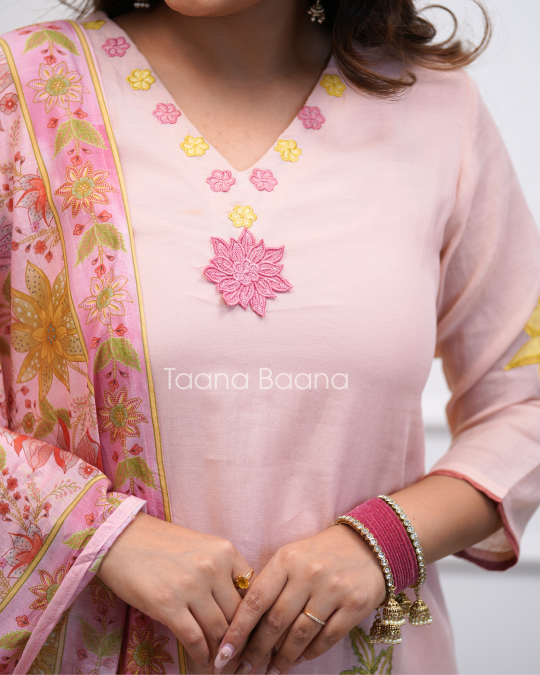 Dupatta Pant Set