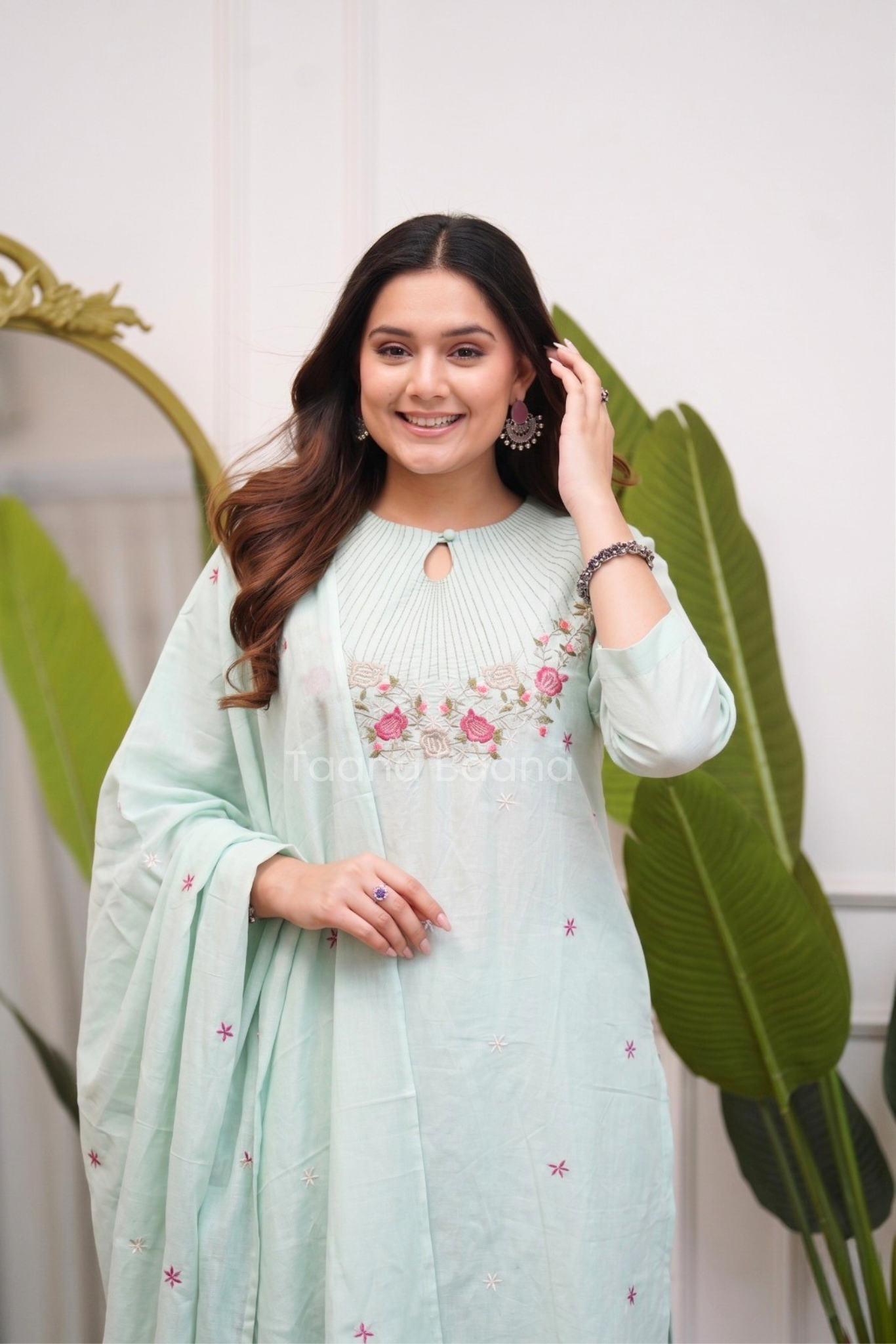 Dupatta Pant Set