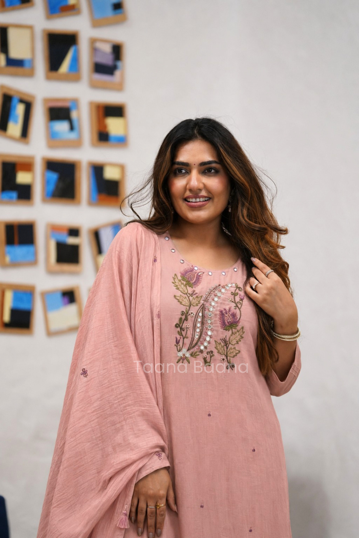 Dupatta Pant Set