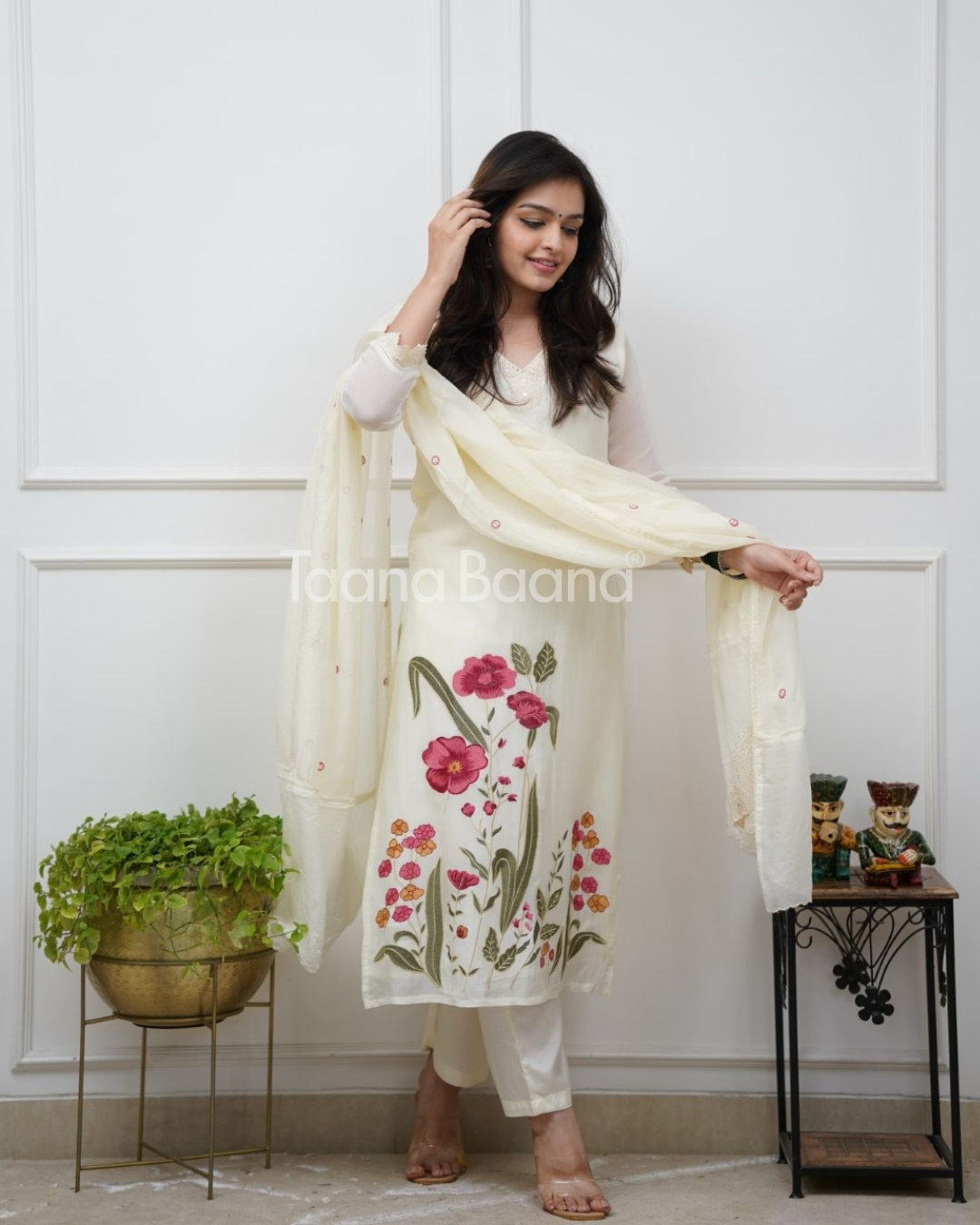 Dupatta Pant Set