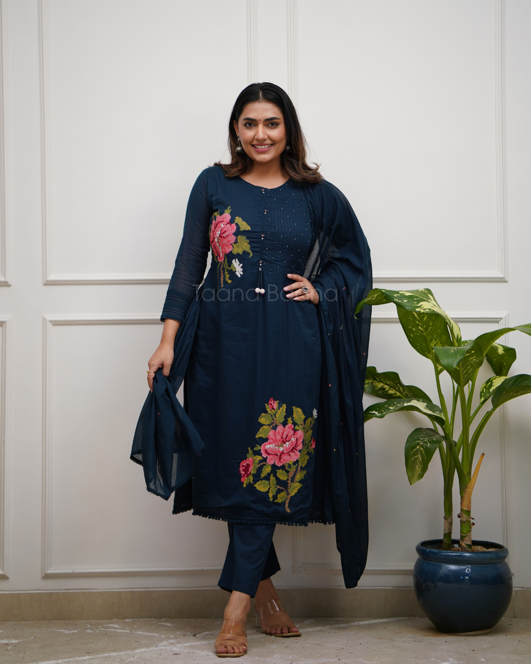 Dupatta Pant Set