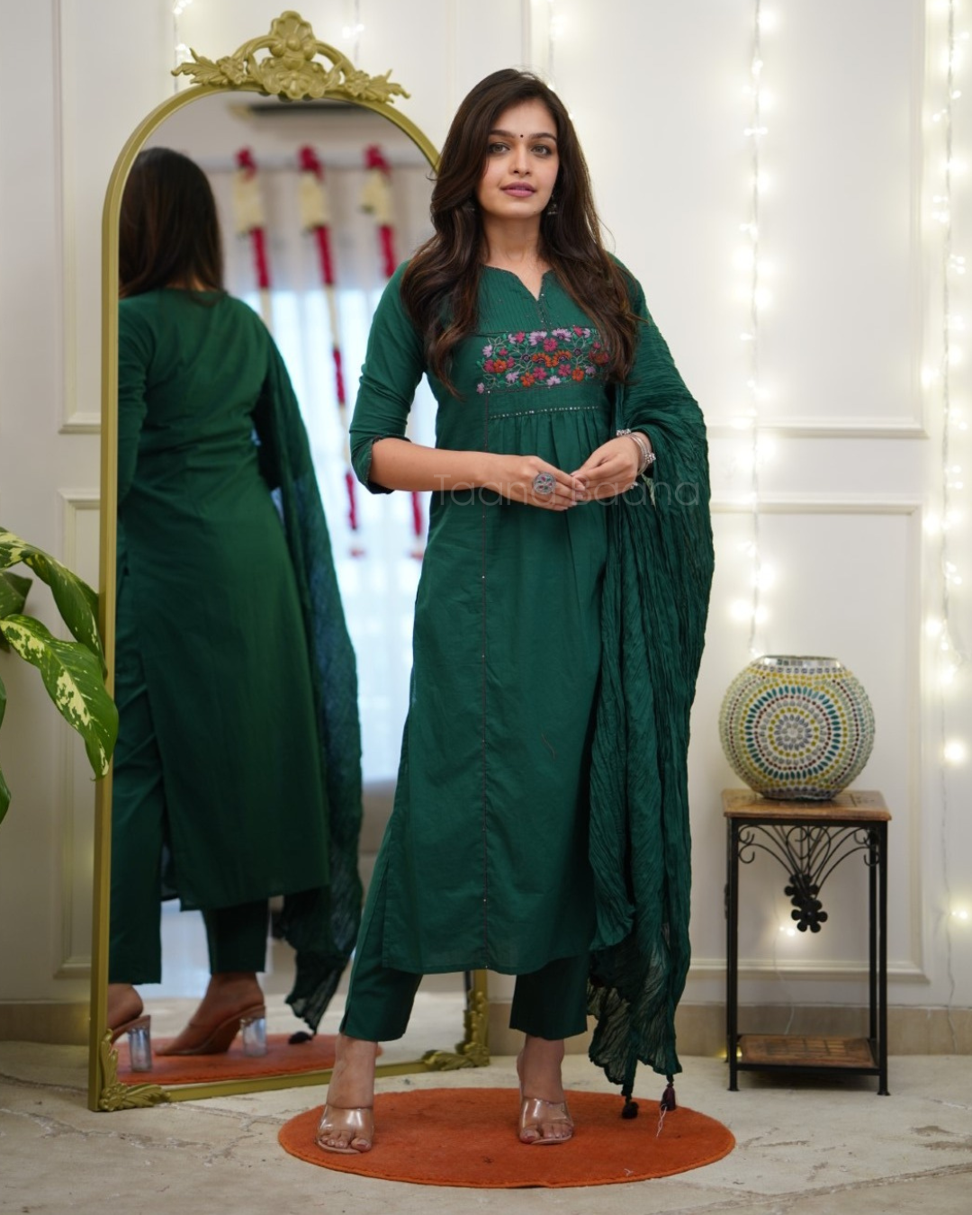 Dupatta Pant Set