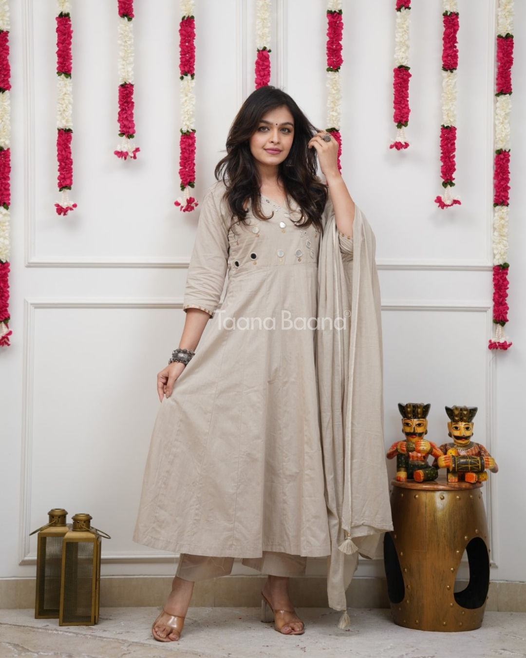 Dupatta Pant Set