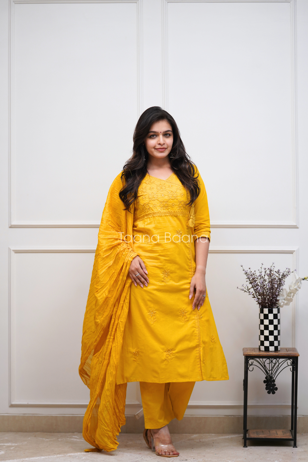 Dupatta Pant Set