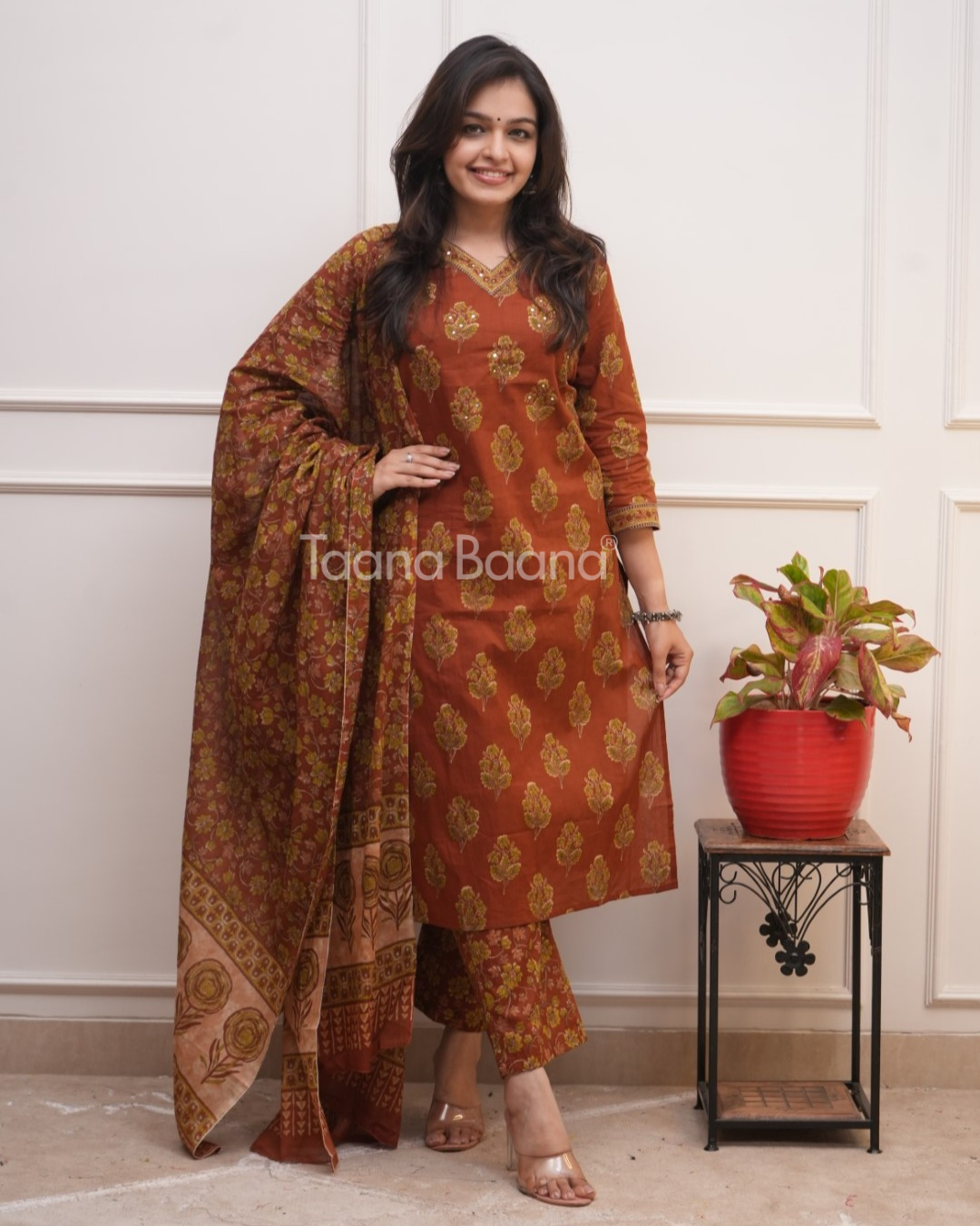 Dupatta Pant Set