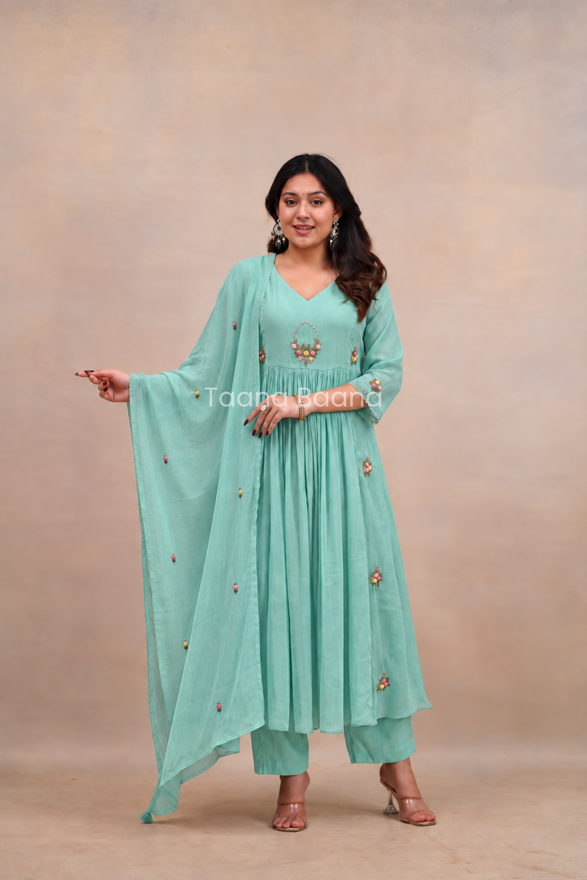 Dupatta Pant Set