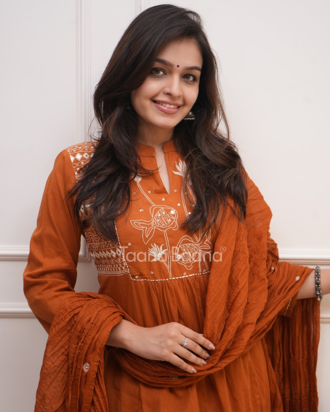 Dupatta Pant Set