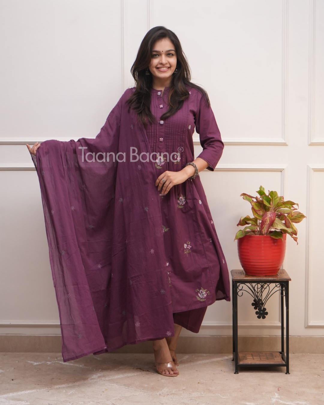 Dupatta Pant Set