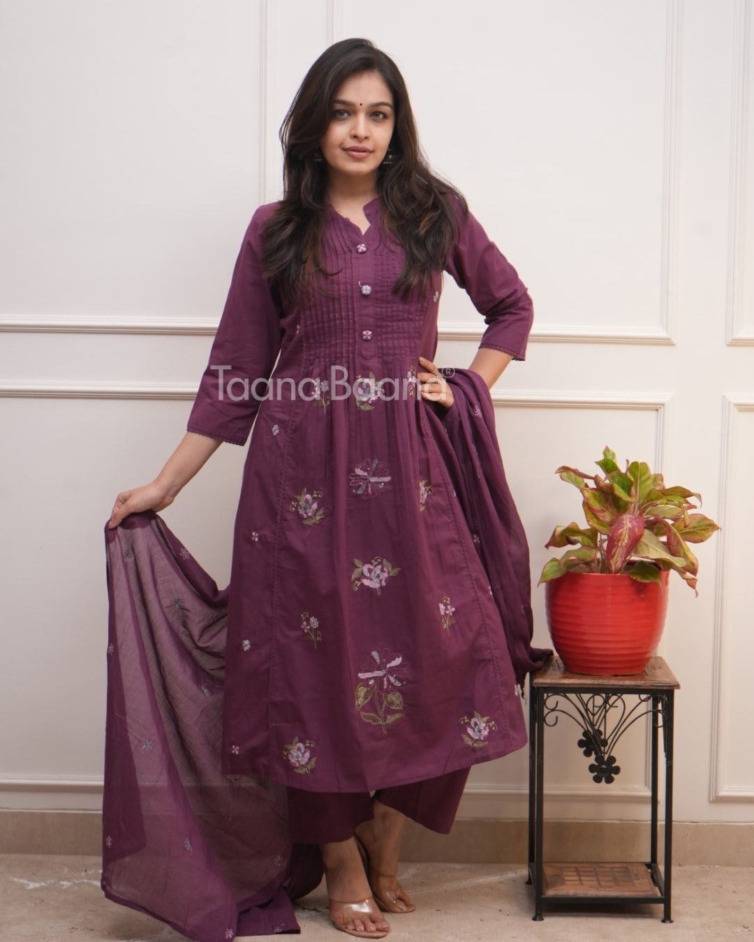 Dupatta Pant Set