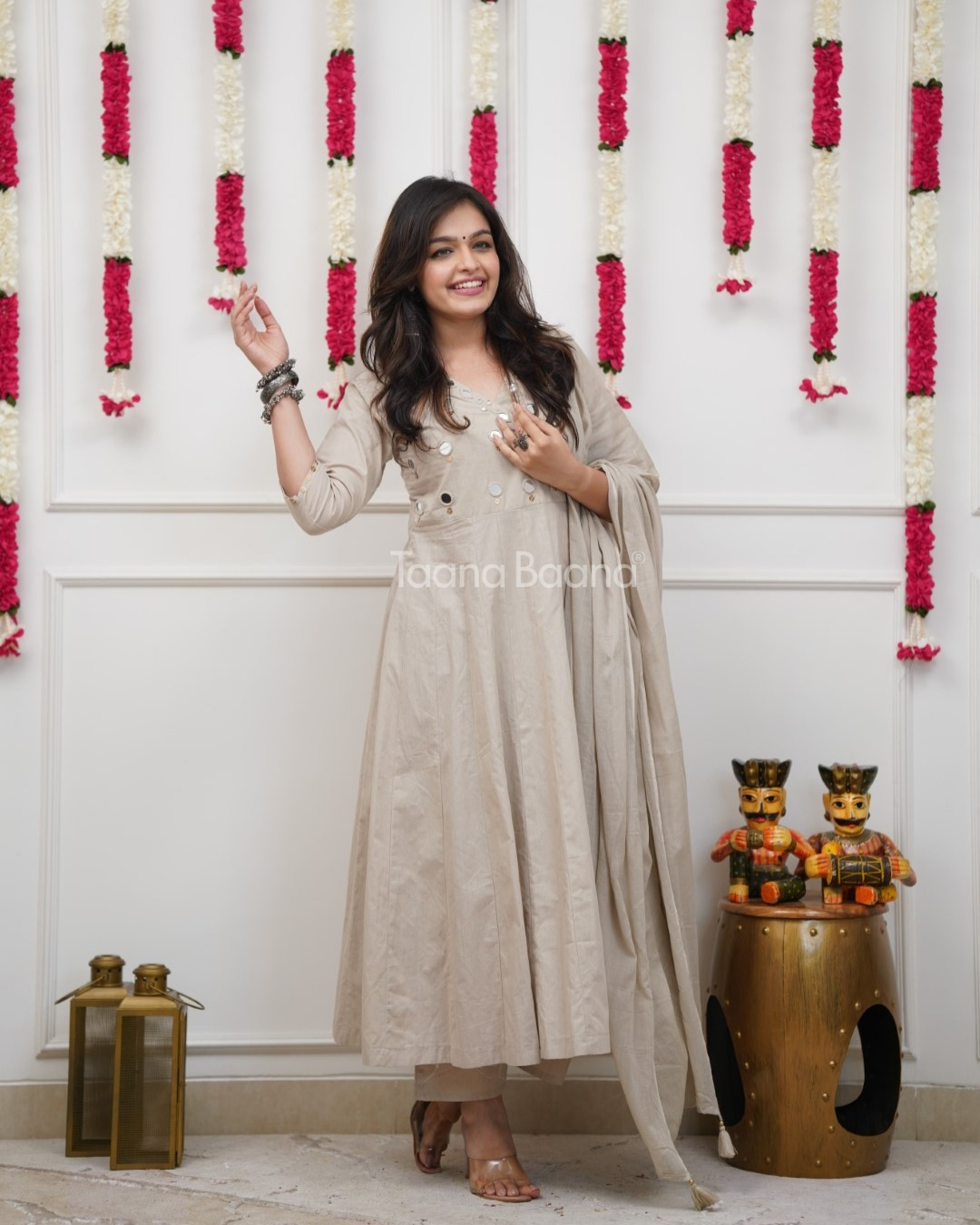 Dupatta Pant Set