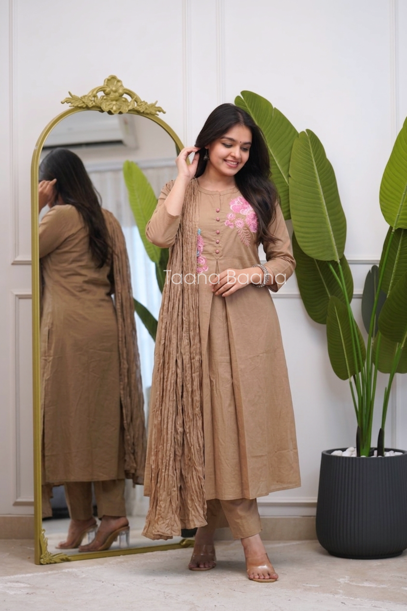 Dupatta Pant Set