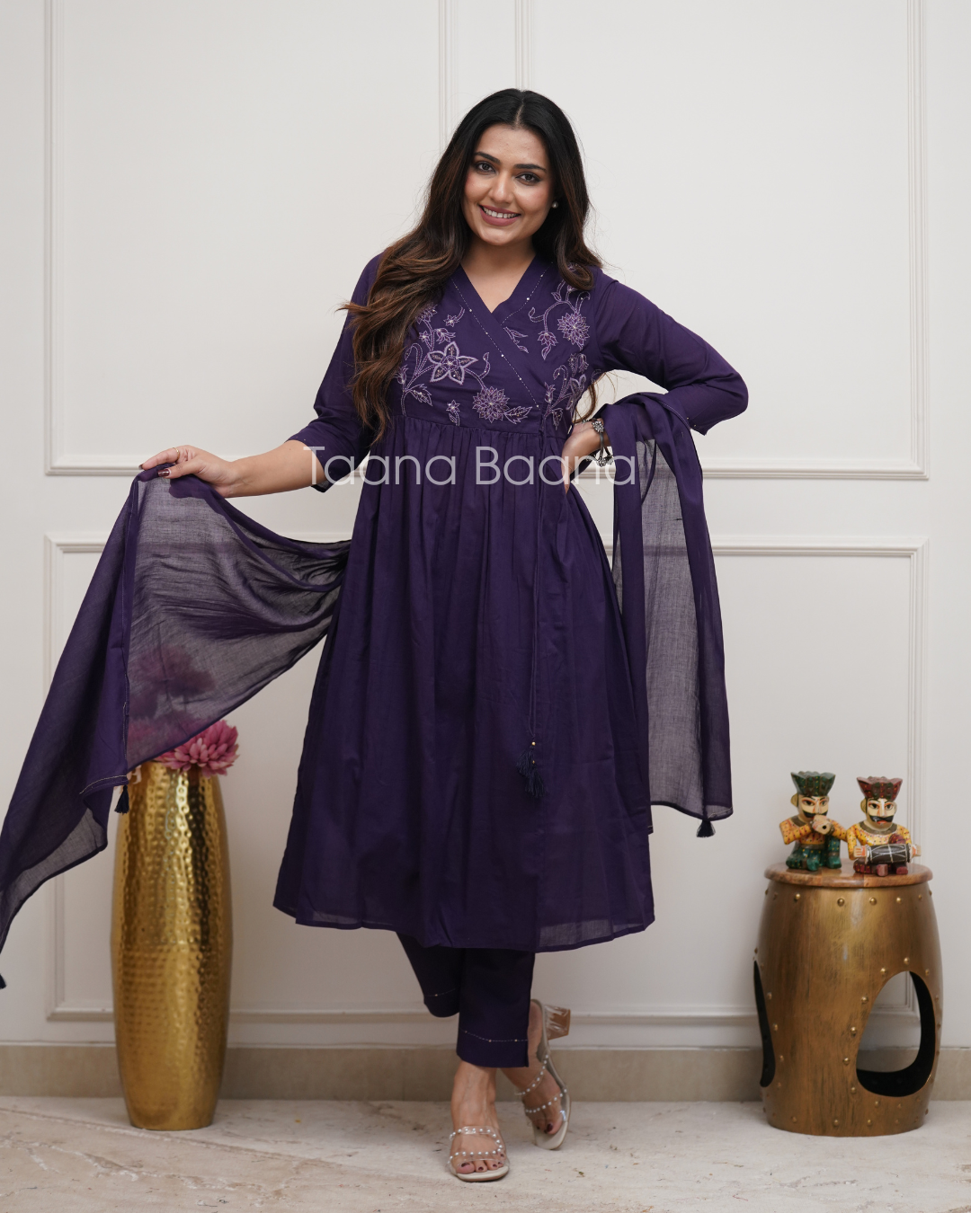 Dupatta Pant Set