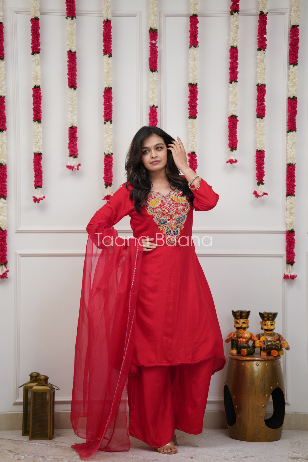 Dupatta Pant Set