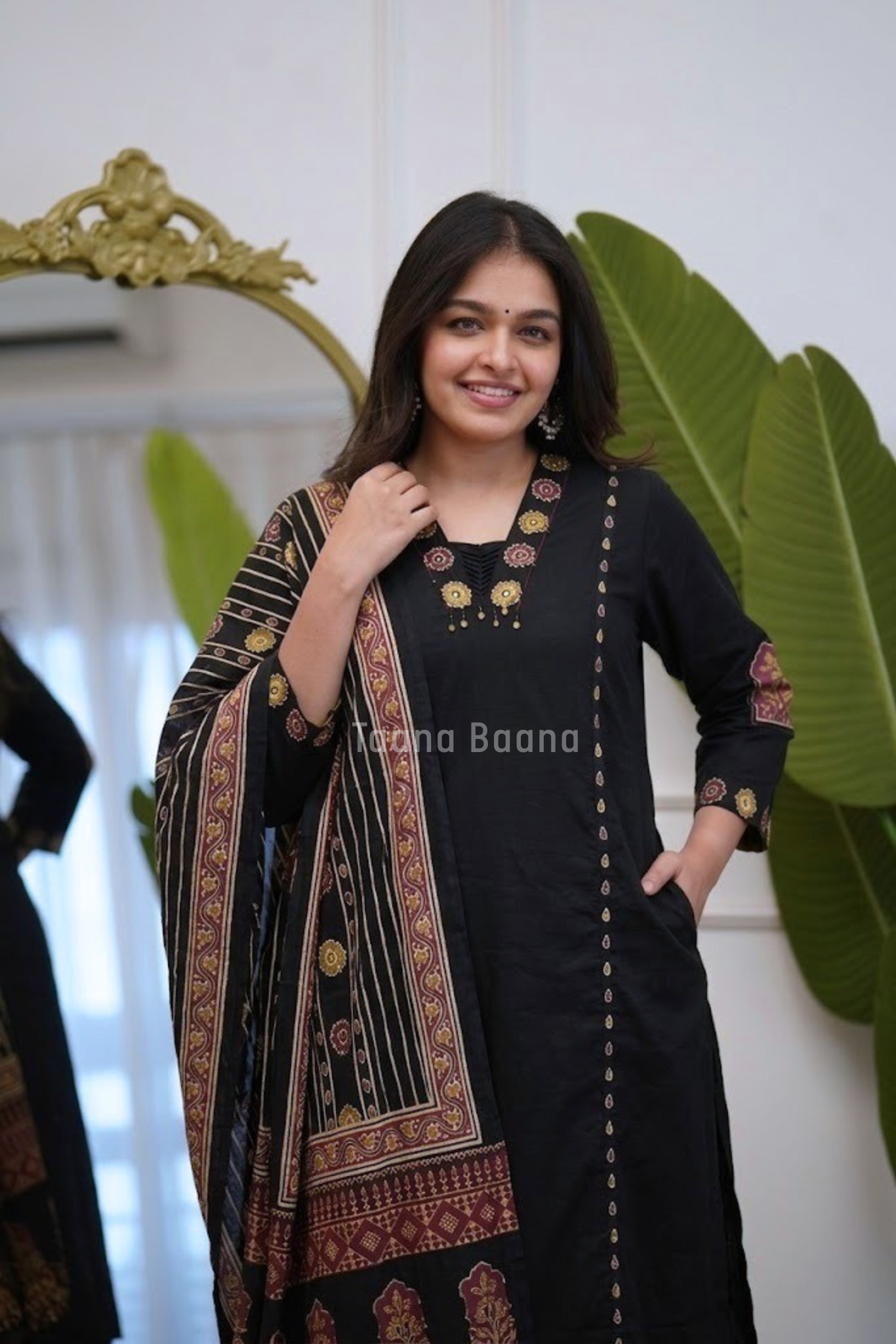 Dupatta Pant Set