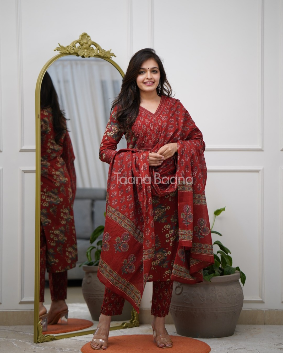Dupatta Pant Set