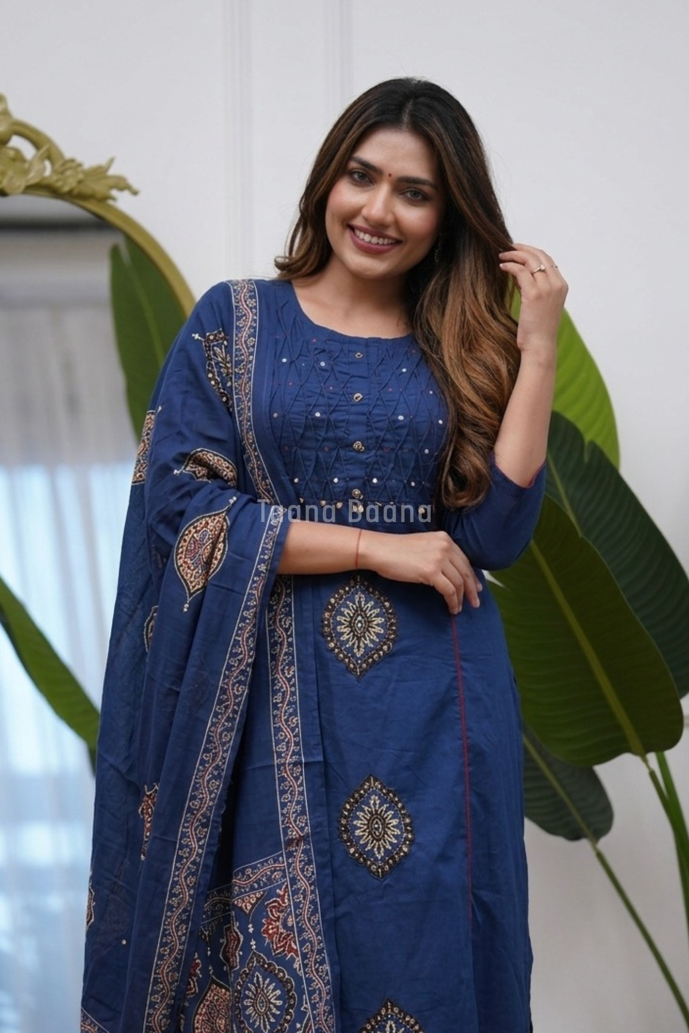 Dupatta Pant Set
