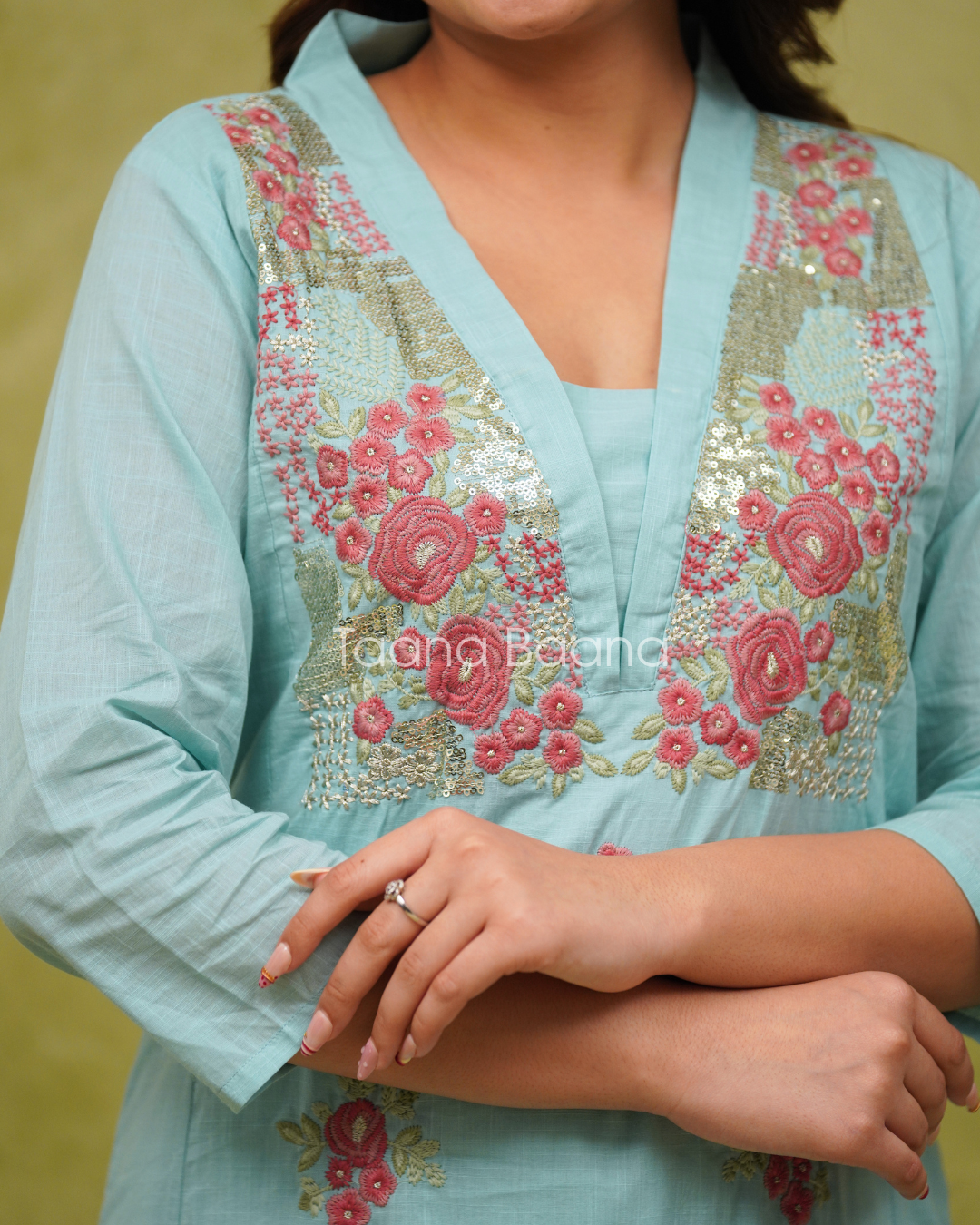 Dupatta Pant Set
