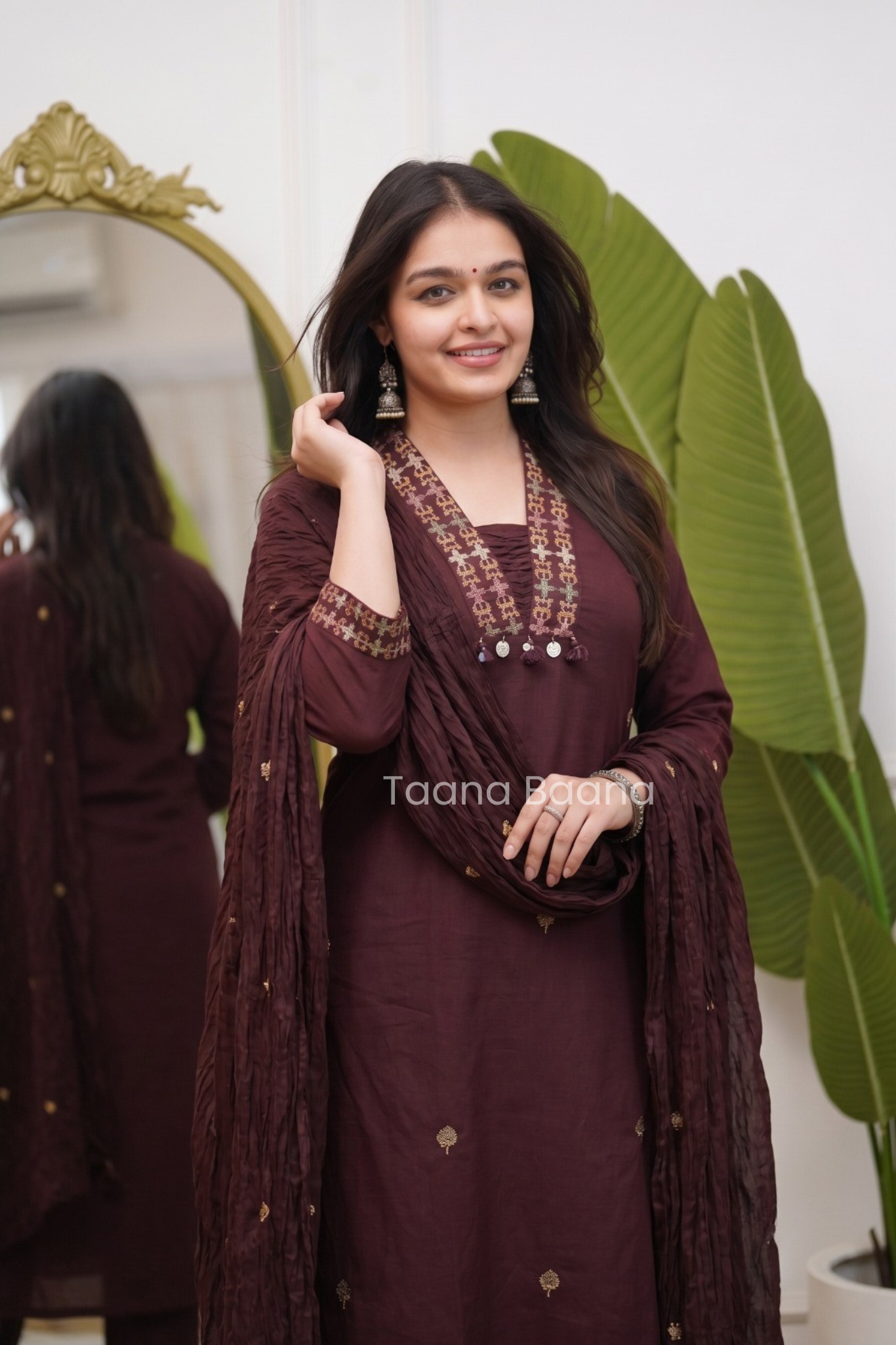 Dupatta Pant Set