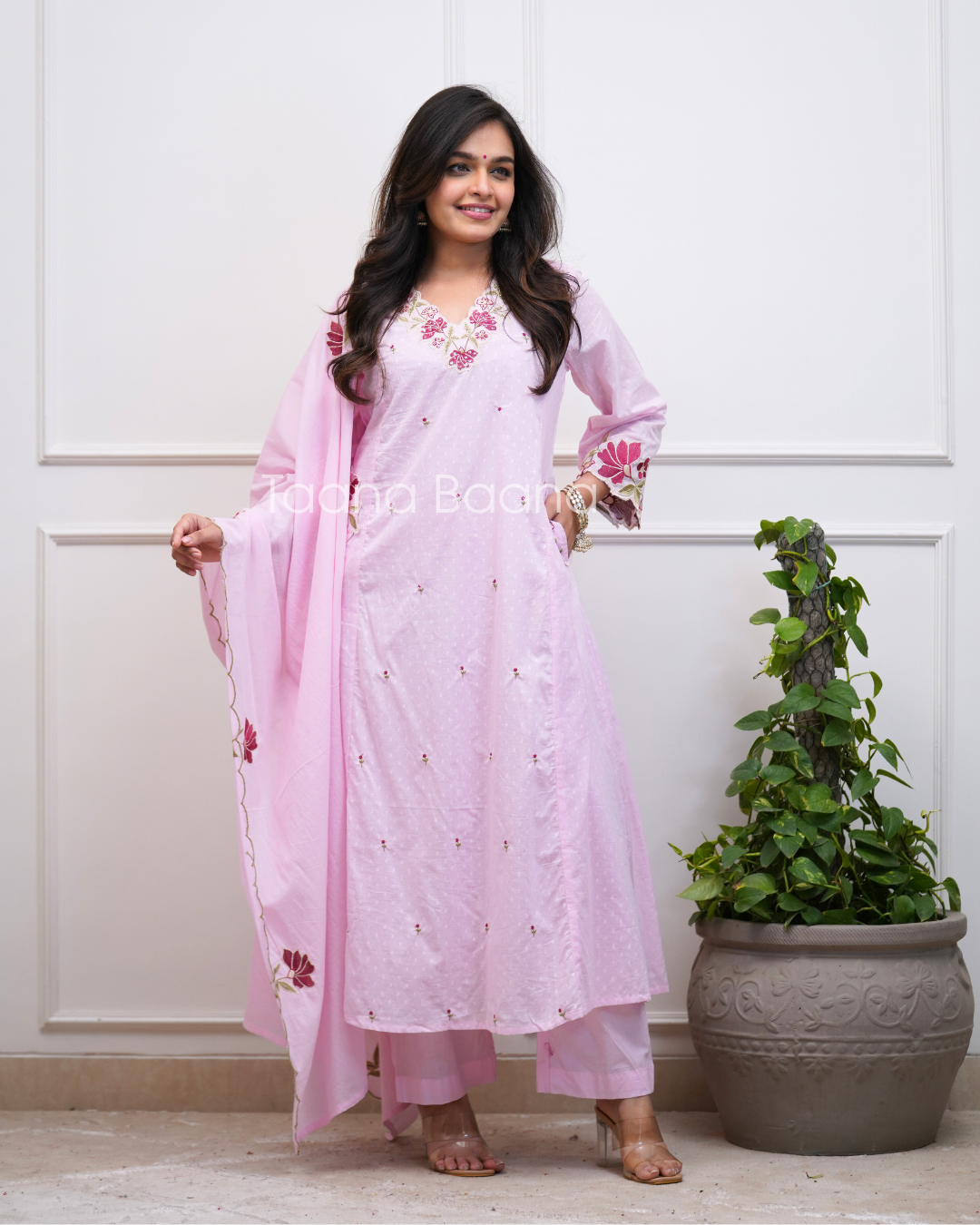 Dupatta Pant Set