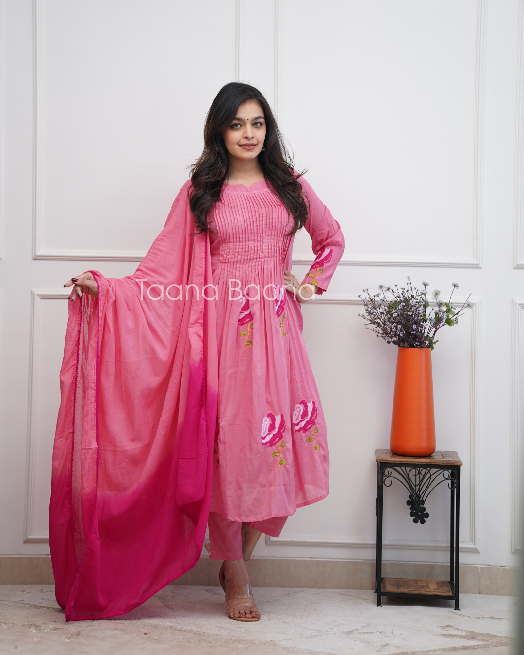 Dupatta Pant Set