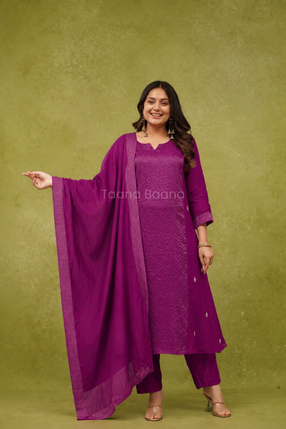 Dupatta Pant Set