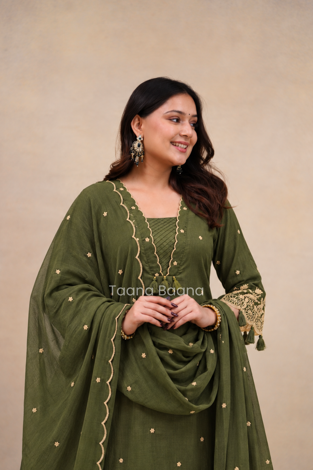 Dupatta Pant Set