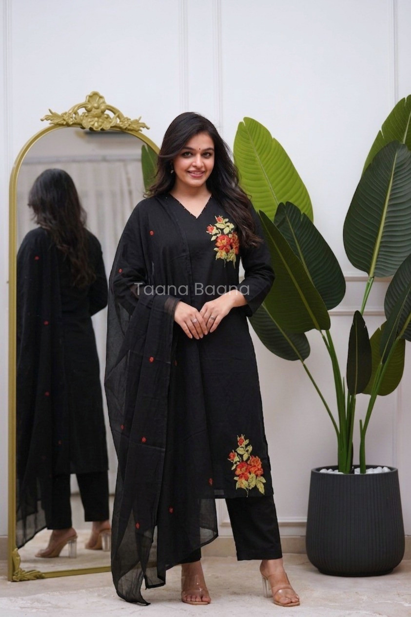 Dupatta Pant Set
