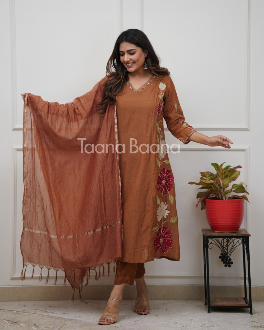 Dupatta Pant Set