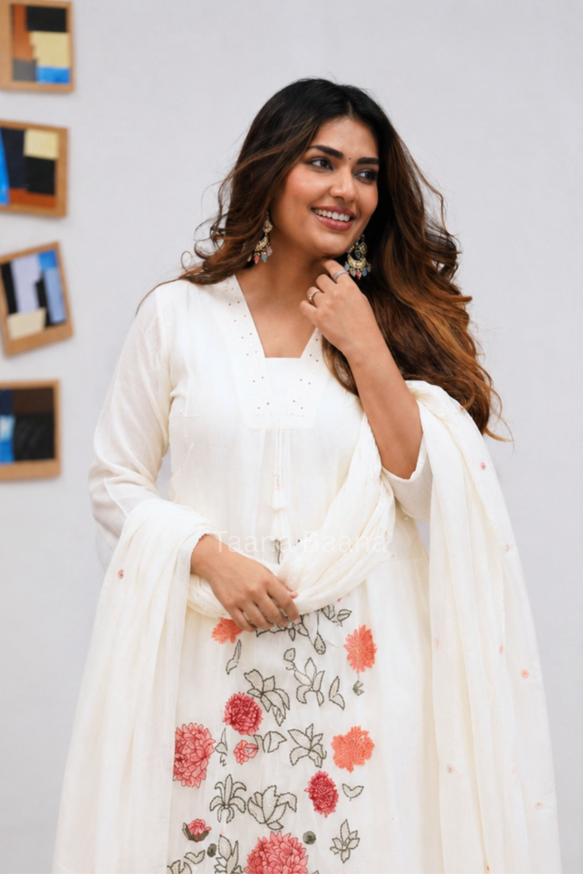 Dupatta Pant Set