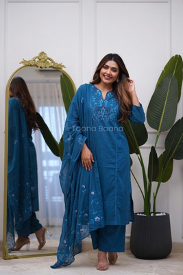 Dupatta Pant Set