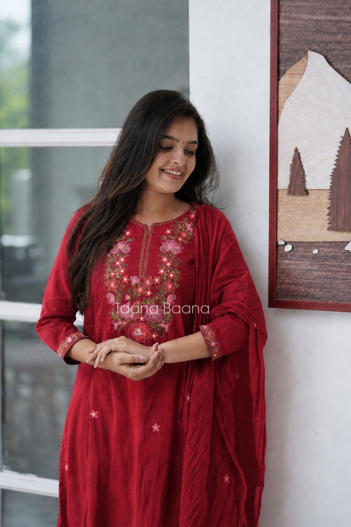 Dupatta Pant Set