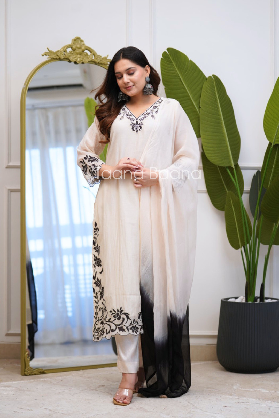 Dupatta Pant Set