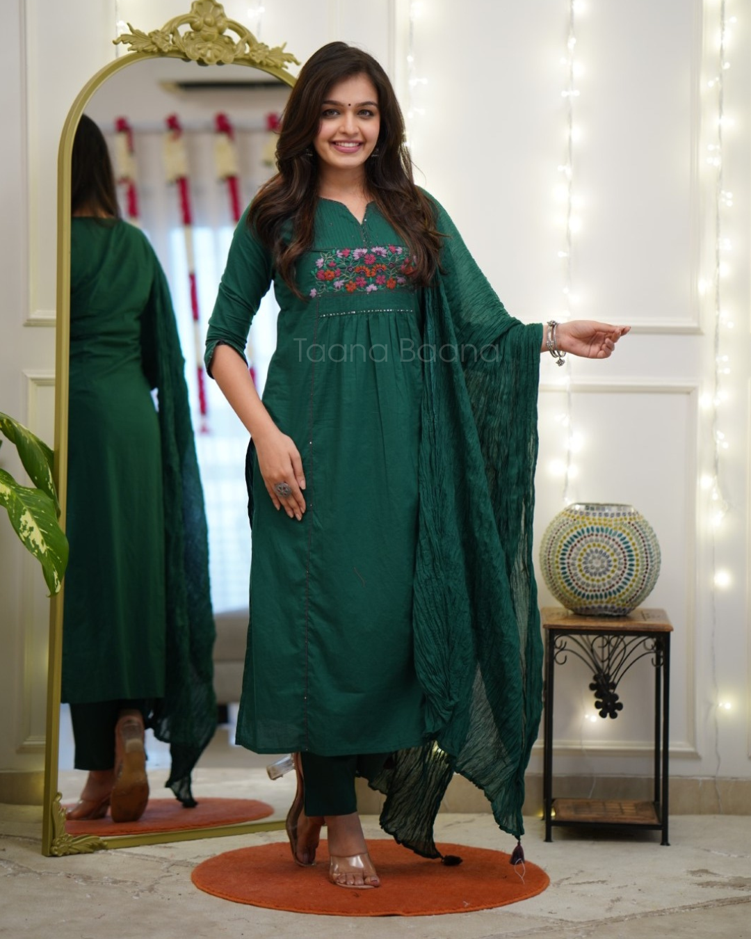 Dupatta Pant Set