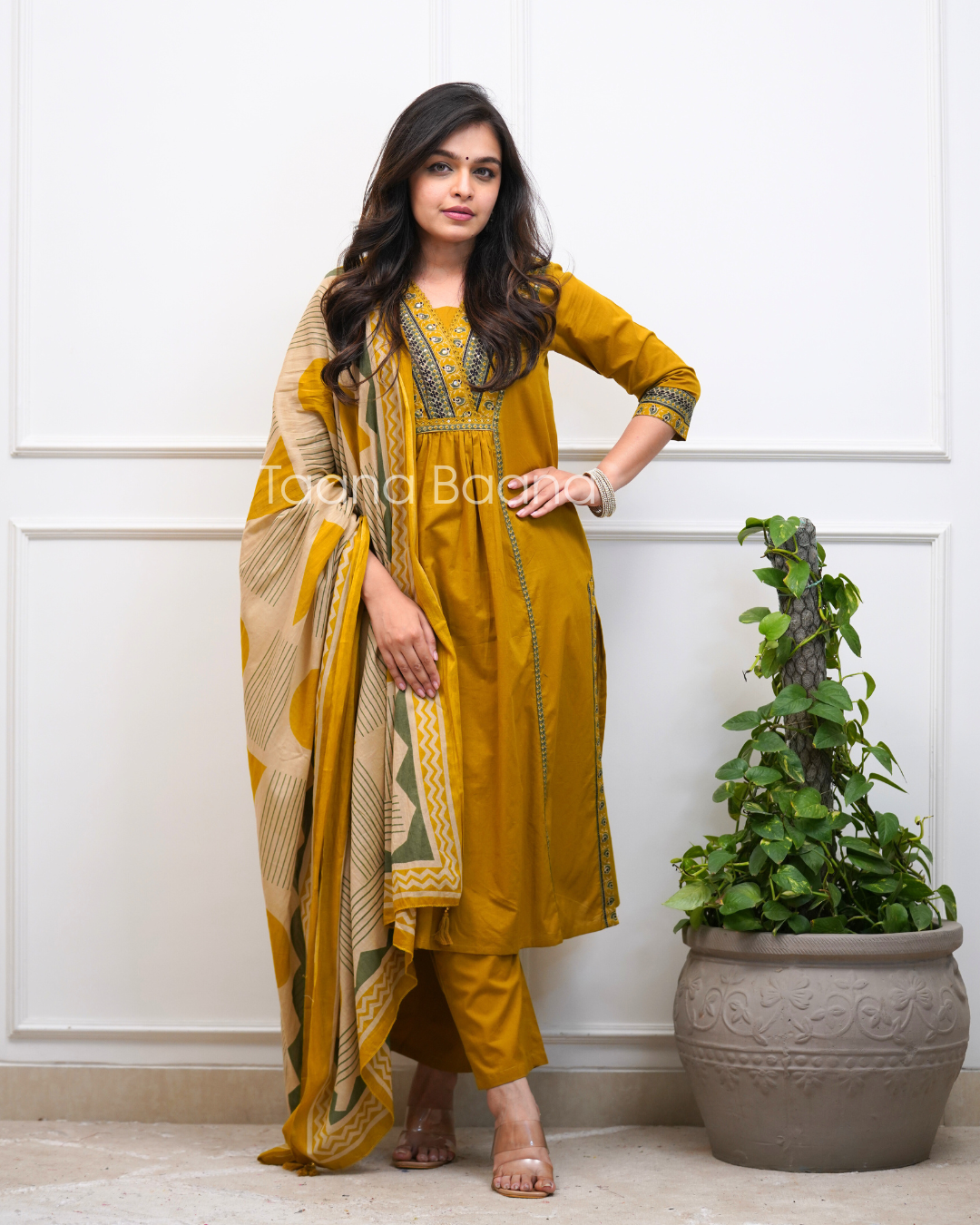 Dupatta Pant Set