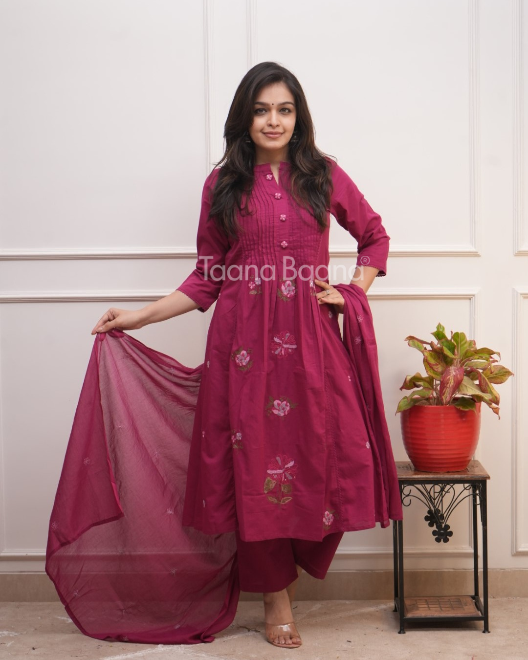 Dupatta Pant Set