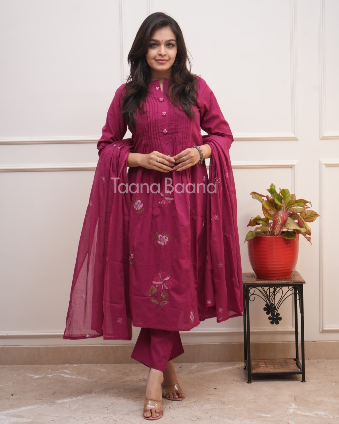 Dupatta Pant Set