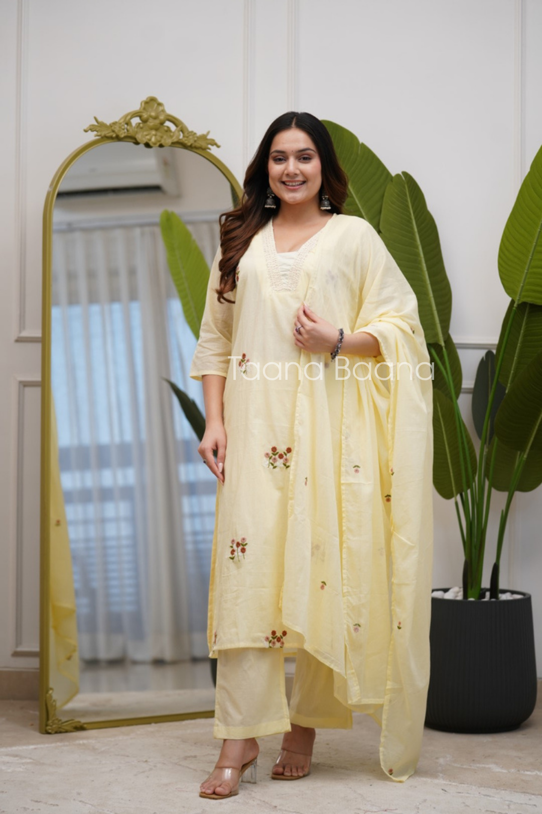 Dupatta Pant Set