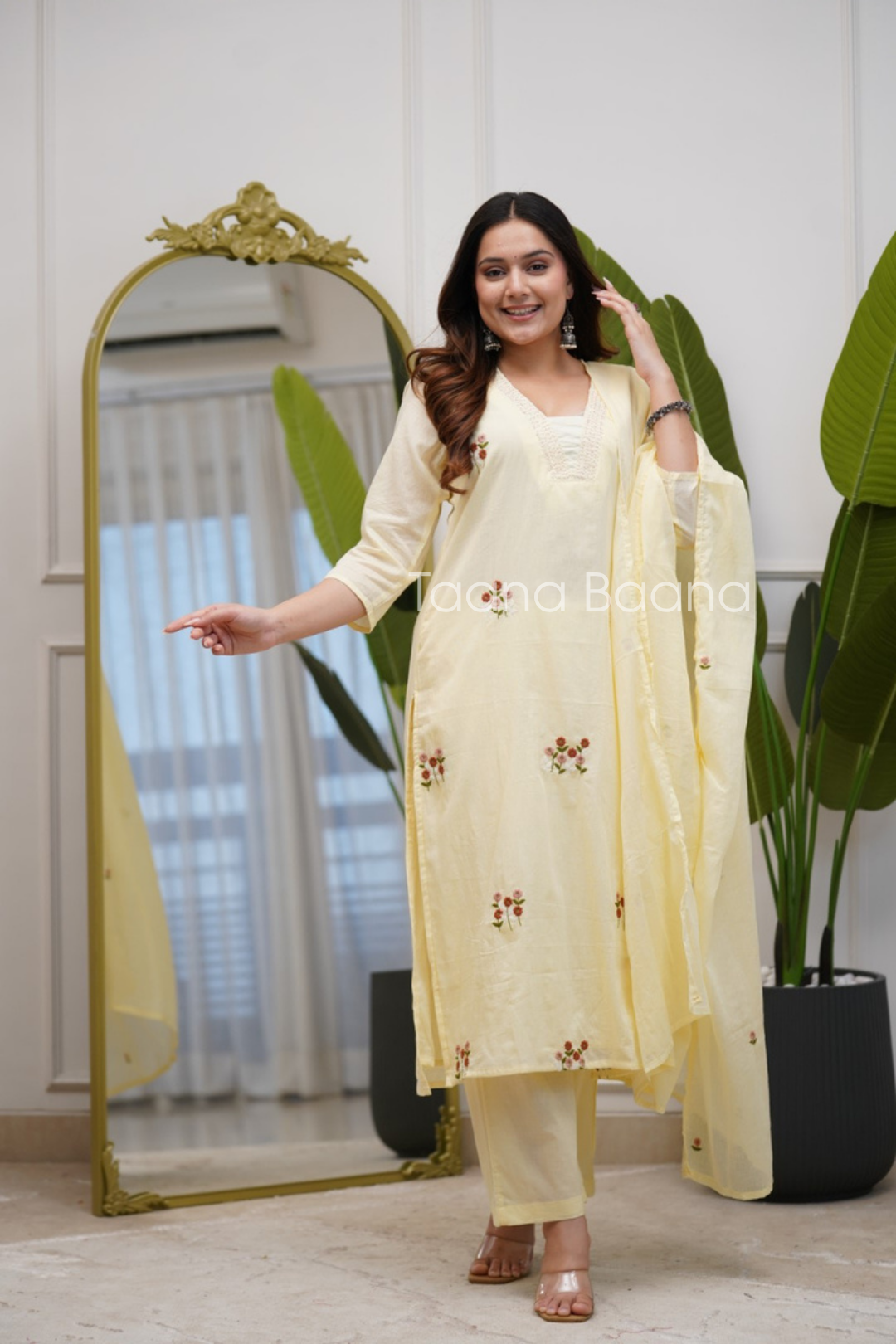 Dupatta Pant Set