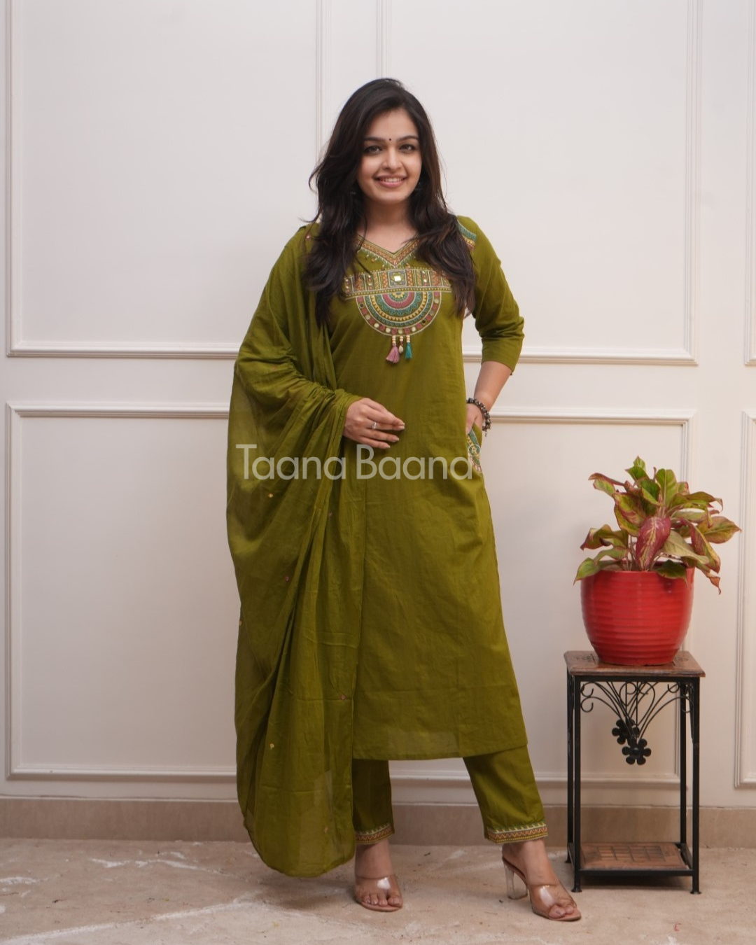 Dupatta Pant Set