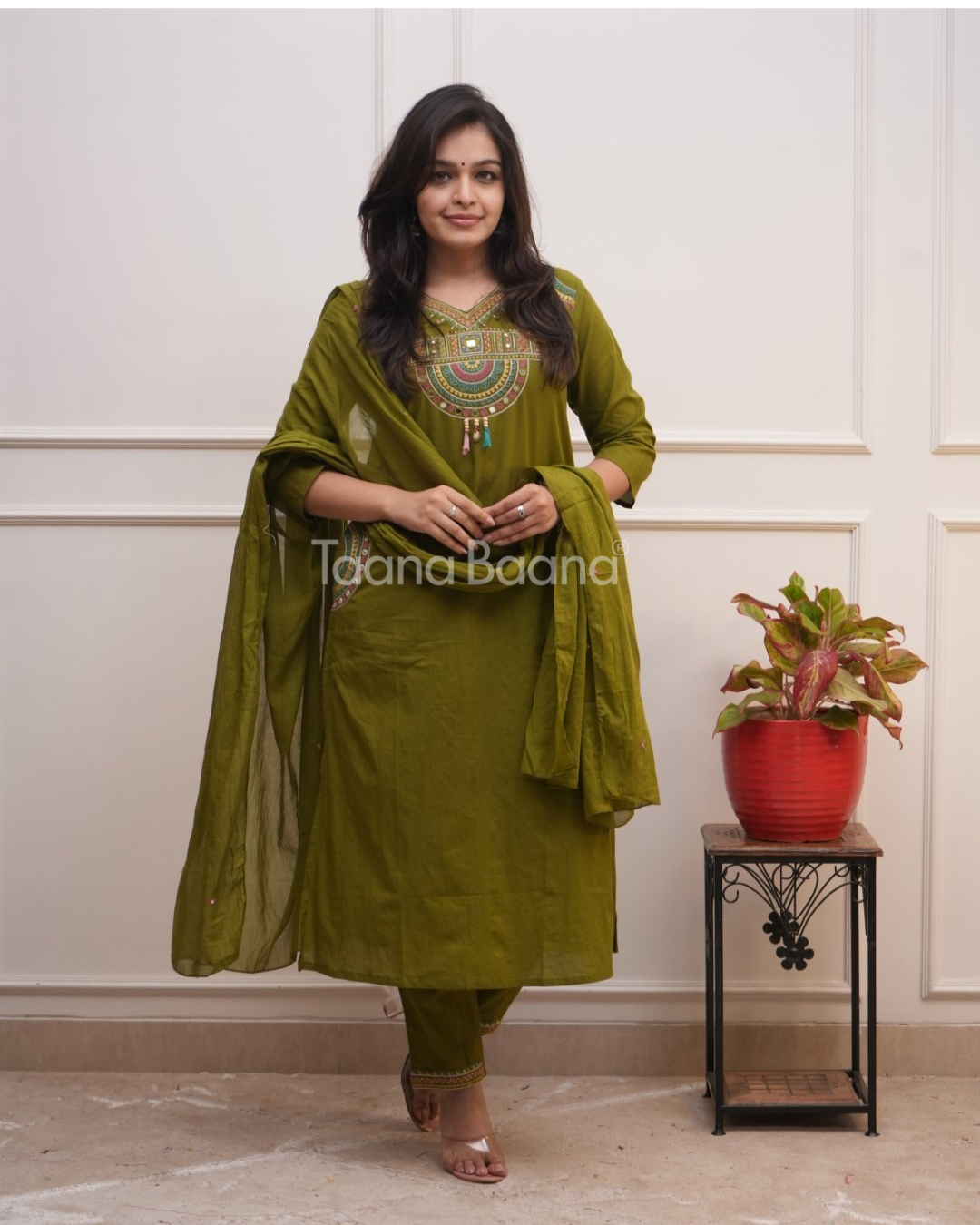Dupatta Pant Set