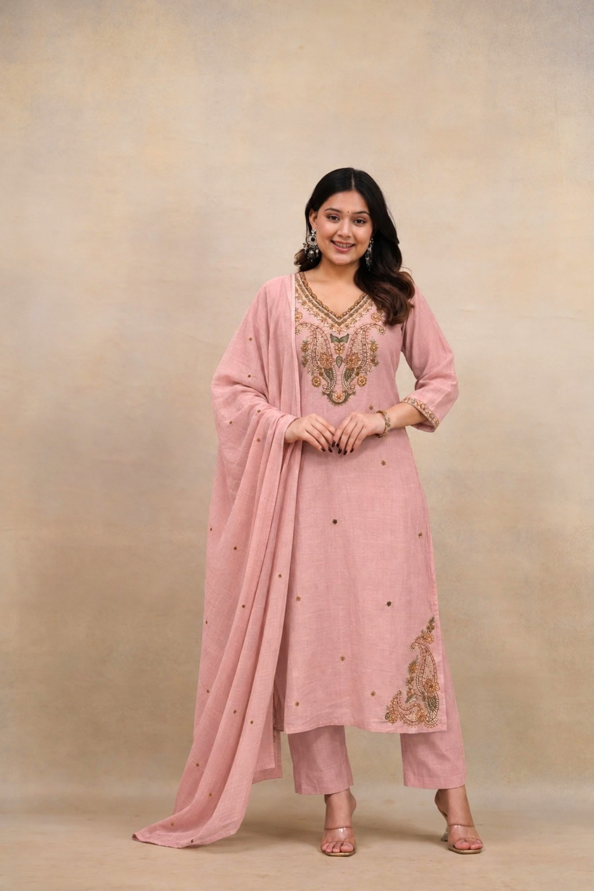 Dupatta Pant Set