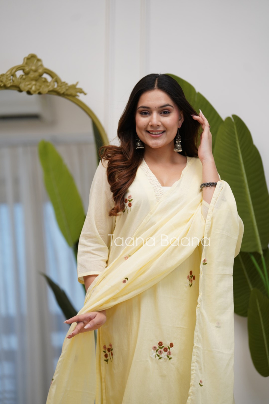 Dupatta Pant Set
