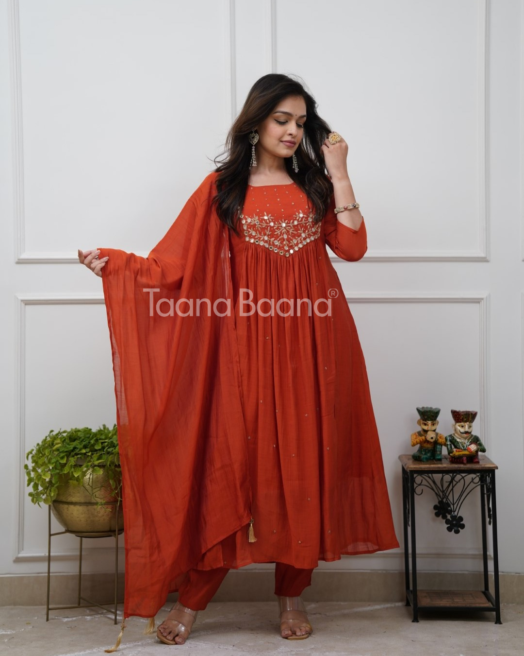 Dupatta Pant Set