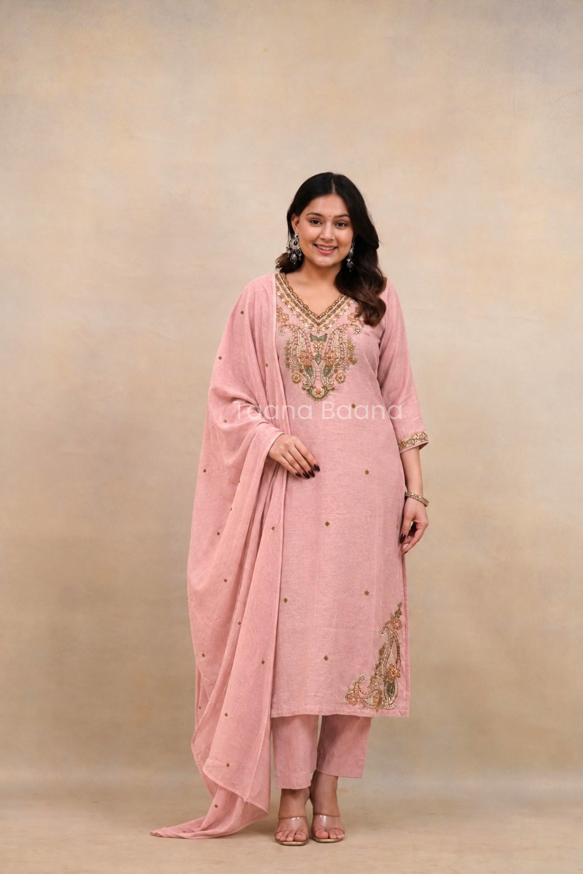 Dupatta Pant Set