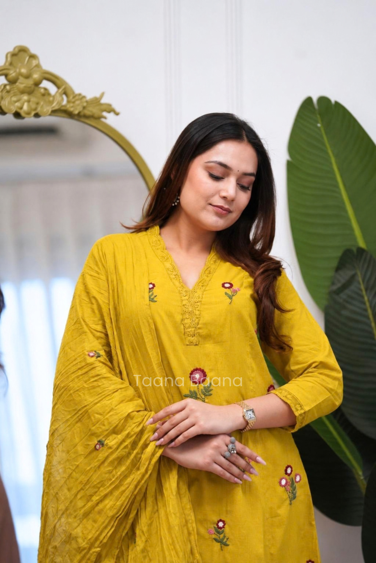 Dupatta Pant Set