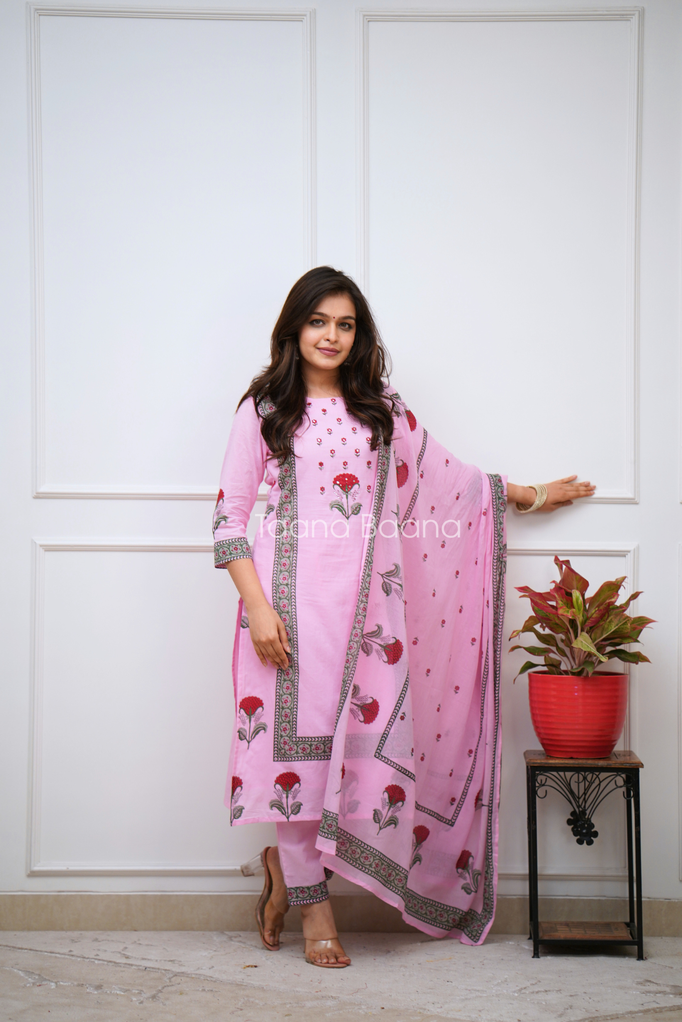 Dupatta Pant Set