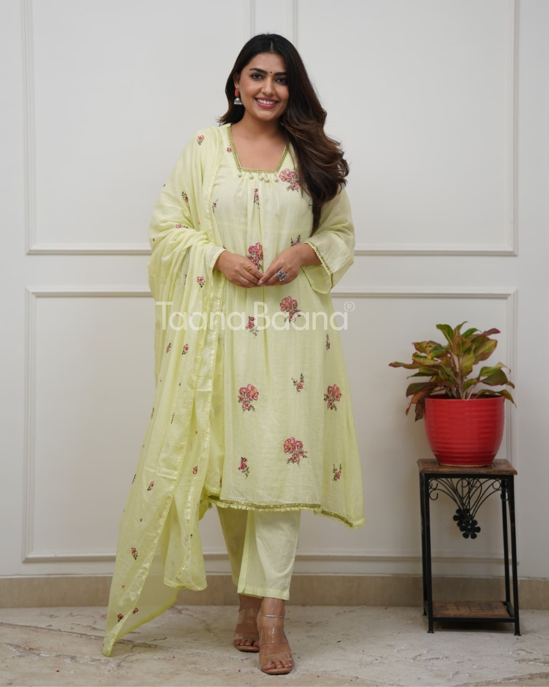 Dupatta Pant Set