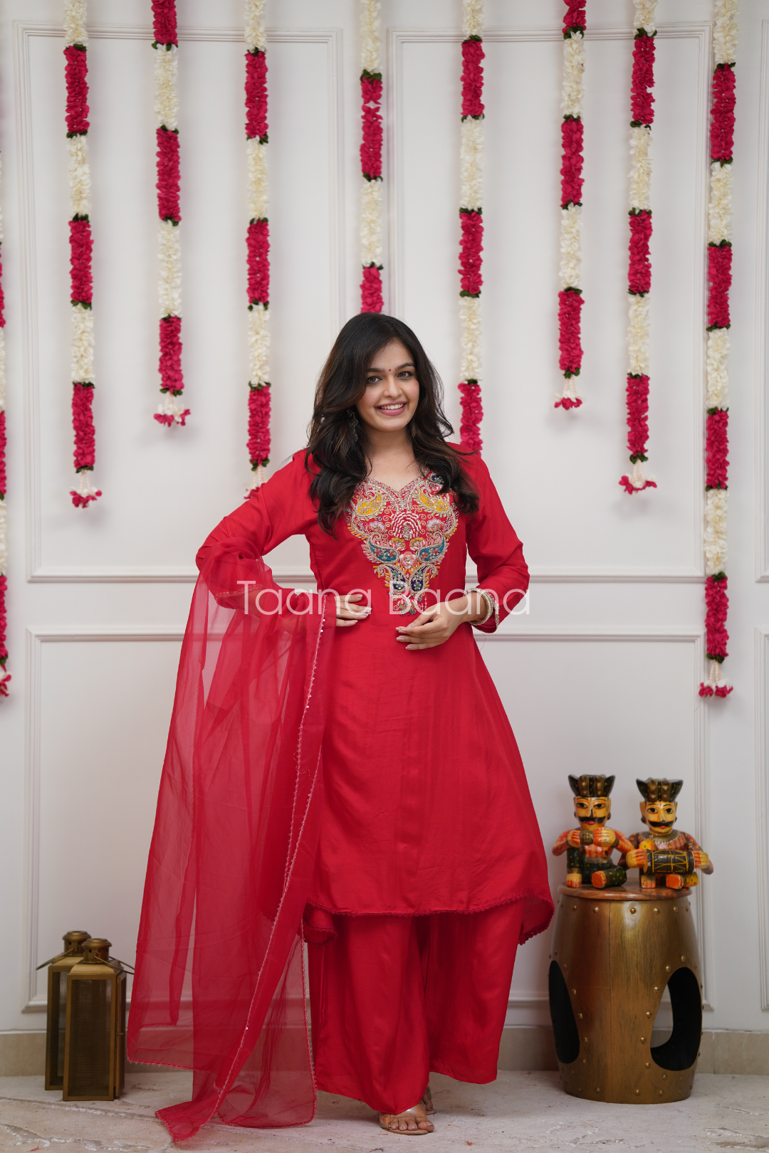 Dupatta Pant Set